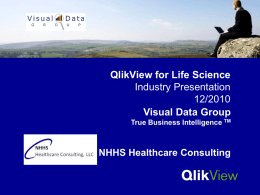 Industry Presentation - Life Sciences