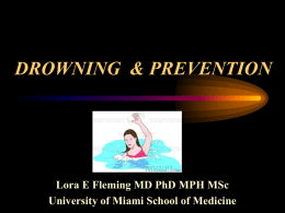 DROWNING AND PREVENTION
