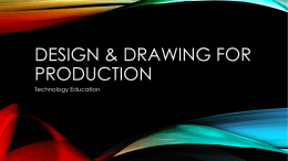 Design & Drawing for Production