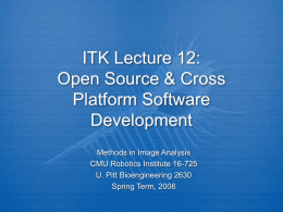 Open Source & Cross Platform Software Development