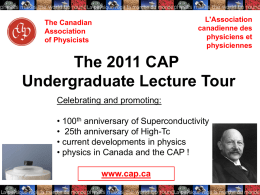 Canadian Association of Physicists