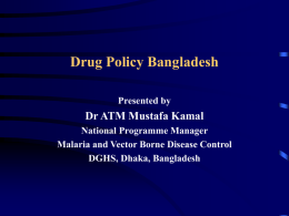 Drug Policy Bangladesh