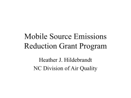 Mobile Source Emissions Reduction Grant Program