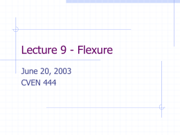 Lecture 4 - Fundamentals