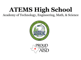 ATEMS High School Academy of Technology, Engineering, Math