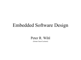 Introduction to Embedded Software
