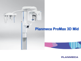 Planmeca ProMax 3D Mid presentation