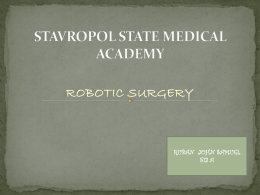STAVROPOL STATE MEDICAL ACADEMY