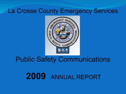 La Crosse Emergency Dispatch Center