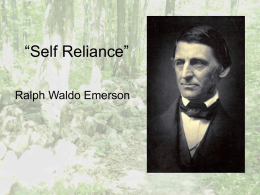 Self Reliance” - Lake Mills Area School District