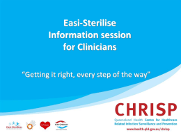 Short Version for Clinicians - CHRISP