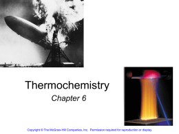 Thermochemistry - Home | Rutgers University