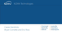 Cassie Hendricks - KiZAN Technologies LLC