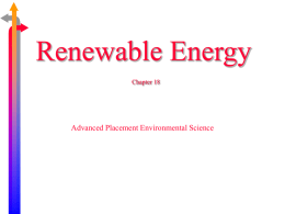 Energy and Waste Chapters 15, 16, and 22 Living in the