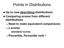 Using Frequency Distributions