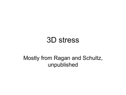 3D stress - Arizona State University