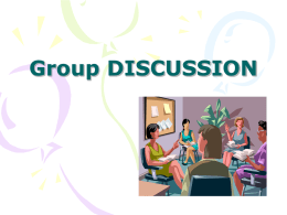 Group Discussion - www.careervarsity.com