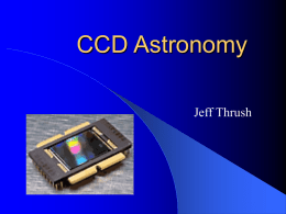 CCD Astronomy - Thrush Observatory