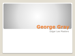 George Gray - Brookings High School Junior E