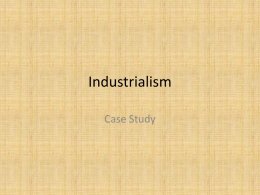 Industrialism - Greene Central School District