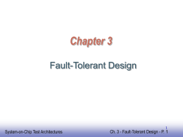 Chapter 3 - Fault
