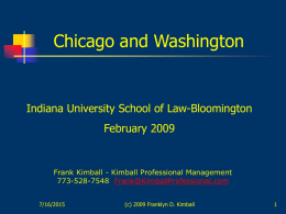 Pepper Hamilton - Maurer School of Law: Indiana University