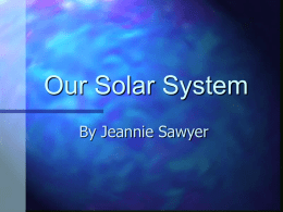 Our Solar System - Texarkana Independent School District