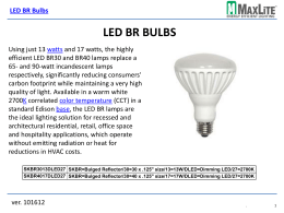 LED Lamps Line Extension