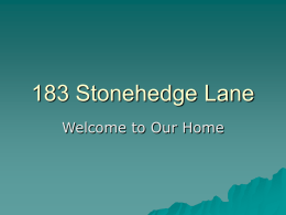183 Stonehedge Lane