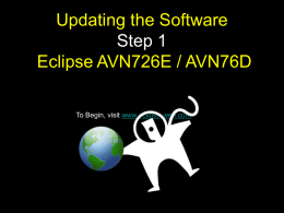 Updating the Eclipse Firmware
