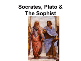 Socrates & Plato - Massachusetts Institute of Technology