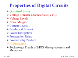Properties of Digital Circuits