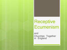 Receptive Ecumenism