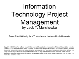 Information Technology Project