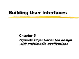 Building User Interfaces - Georgia Institute of Technology