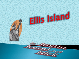 Ellis Island - D41 Teacher’s