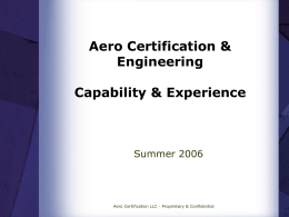 Aercert Pureplane - Aero Certification