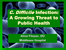 C.Difficille infection
