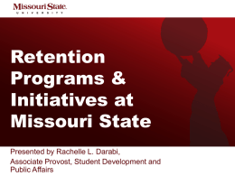 Presentation Title - Missouri State University