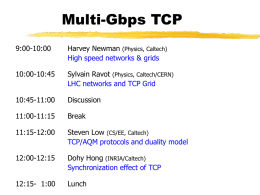 TCP Flow Control Tutorial