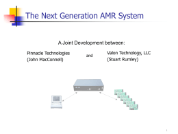 Mobile AMR System