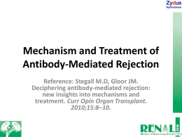Mechanism and Treatment of Antibody