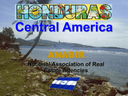 Honduras Central America