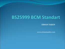 BCM STANDART BS25999