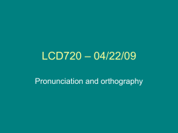 LCD720 – 04/16/08 - City University of New York