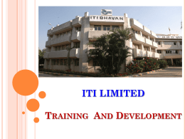 Skills Development - Department of Telecommunications