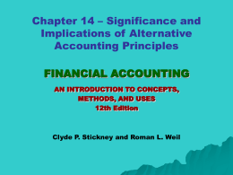 Chapter 14, Significance and Implications of Alternative