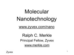 Molecular Nanotechnology