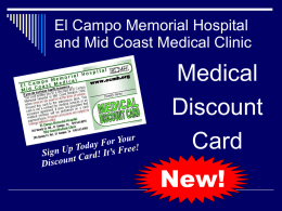 El Campo Memorial Hospital and Mid Coast Medical Clinic
