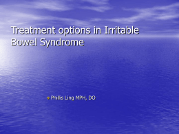 Irritable Bowel Syndrome - The Kansas Association of
